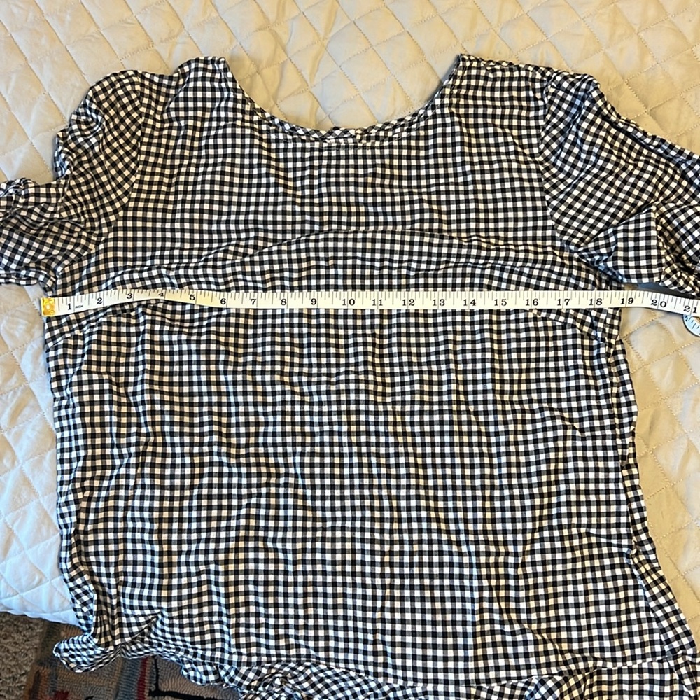 Plaid top - Picture 3 of 5